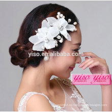 Accesorios nupciales del pelo de la boda de lujo